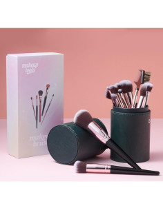 Juego de Brochas de Maquillaje Profesional Brusherina 15pcs 2