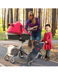 Carrito de Muñecas Denim The New York Doll 53 cm Plegable 2