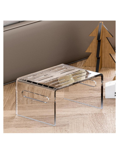 Escalón Acrílico Antideslizante Invisibiliter 35.1x24.9cm