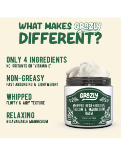 Bálsamo Hidratante de Manteca de Res Grazly 70.87g Sin Fragancia 2