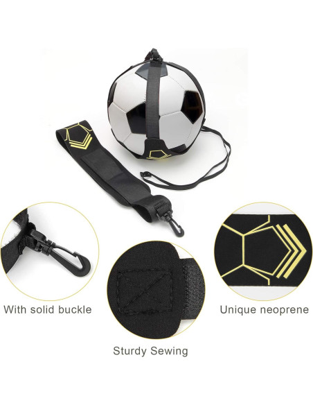 Entrenador de Cinturón de Fútbol Coolrunner - Neopreno Ajustable