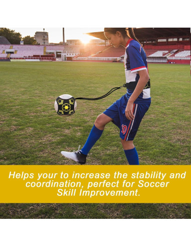 Entrenador de Cinturón de Fútbol Coolrunner - Neopreno Ajustable