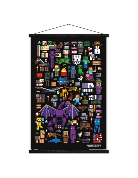 Póster de Pared Minecraft Mobbery Trends International 56.8x86.4cm Póster de Pared Minecraft Mobbery Trends International 56.8x86.4cm