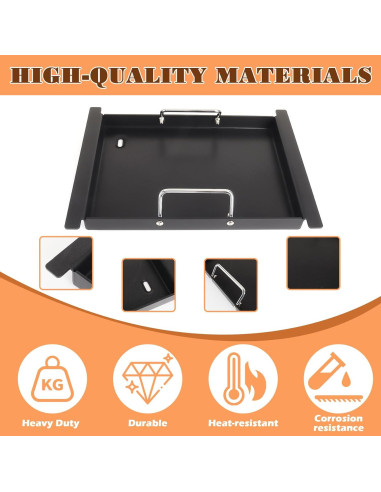 Repuesto de Plancha Media Ninja FlexFlame PG300 Acero Carbono 43.2x31.5cm