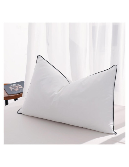 Almohada de Plumas de Pato Mosluna Reina 50x76 cm Suave