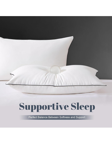 Almohada de Plumas de Pato Mosluna Reina 50x76 cm Suave