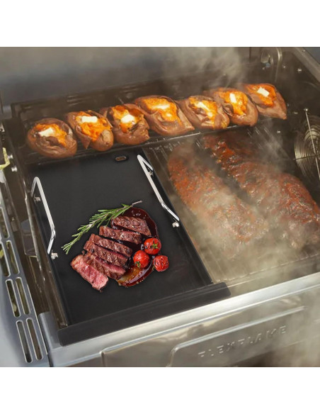 Repuesto de Plancha Media Ninja FlexFlame PG300 Acero Carbono 43.2x31.5cm