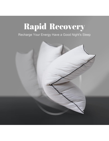 Almohada de Plumas de Pato Mosluna Reina 50x76 cm Suave