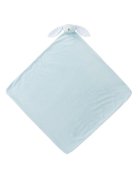 Manta de Siesta Angel Dear Conejo Azul 71x71 cm Microfibra