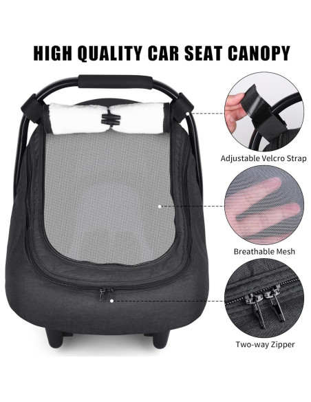 Cubierta de Asiento de Coche Rquite para Bebé - Impermeable y Aislante