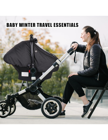 Cubierta de Asiento de Coche Rquite para Bebé - Impermeable y Aislante
