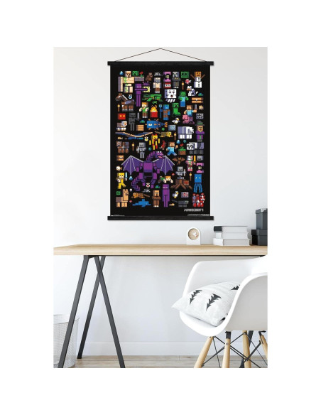 Póster de Pared Minecraft Mobbery Trends International 56.8x86.4cm Póster de Pared Minecraft Mobbery Trends International 56.8x86.4cm