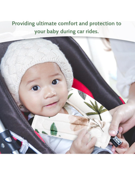Almohadillas para Cinturones de Seguridad Bebé CARUILI Animales