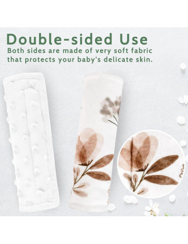 Almohadillas para Cinturones de Seguridad Bebé CARUILI Animales