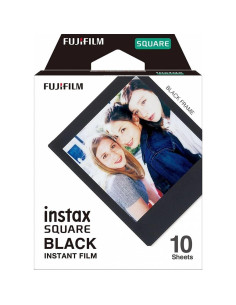 Película Fujifilm Instax Square Negra - 10 Exposiciones 2