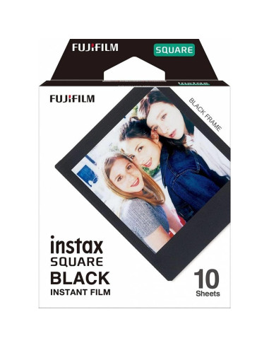 Película Fujifilm Instax Square Negra - 10 Exposiciones