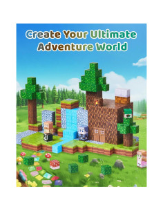 123 Bloques Magnéticos Gleamkid Castillo del Bosque Juguete STEM 2