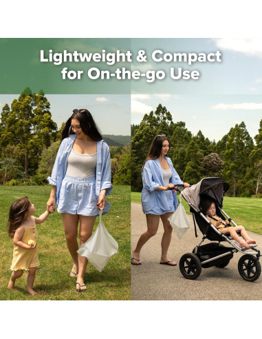 Bolsa Impermeable Haakaa para Bebé 320x370mm Beige