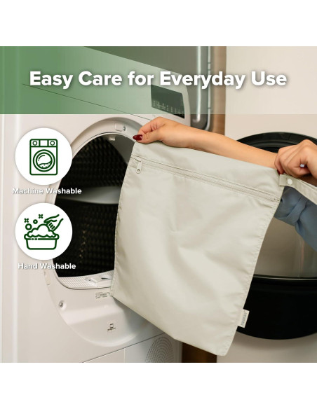 Bolsa Impermeable Haakaa para Bebé 320x370mm Beige