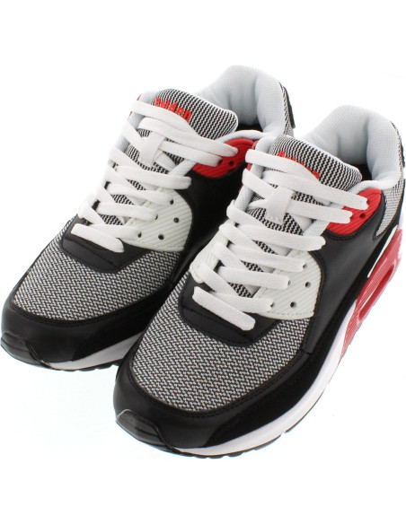 Zapatos Elevadores Invisibles Calden Hombre Cuero Malla 3.2 cm