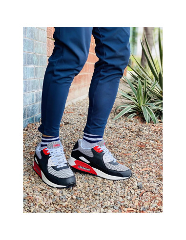 Zapatos Elevadores Invisibles Calden Hombre Cuero Malla 3.2 cm