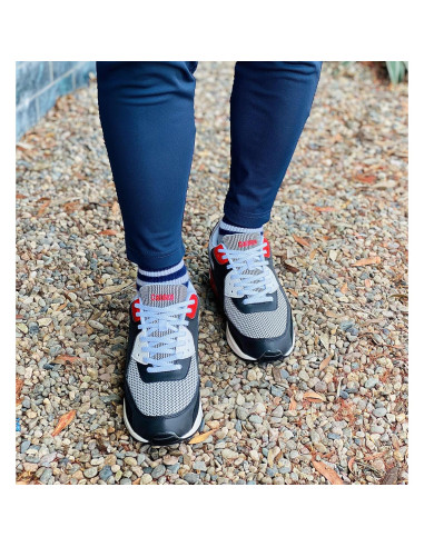 Zapatos Elevadores Invisibles Calden Hombre Cuero Malla 3.2 cm