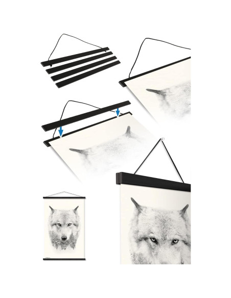 Póster de Pared Mundial Minecraft Trends International 86.4x56.8cm