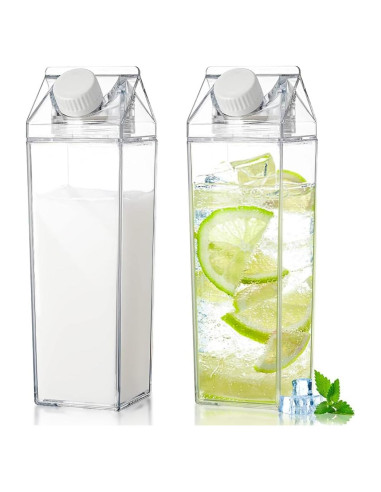 Paquete de 2 Botellas de Agua Reutilizables Canumer 500ml