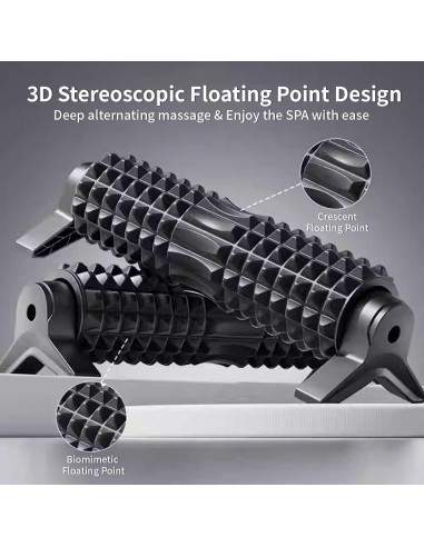 Rodillo de Espuma RUNWE 53 cm con Soporte Antideslizante