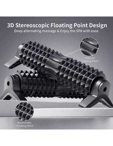 Rodillo de Espuma RUNWE 53 cm con Soporte Antideslizante