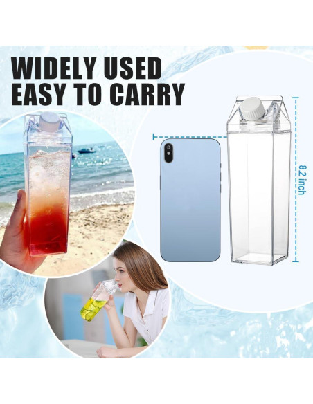 Paquete de 2 Botellas de Agua Reutilizables Canumer 500ml