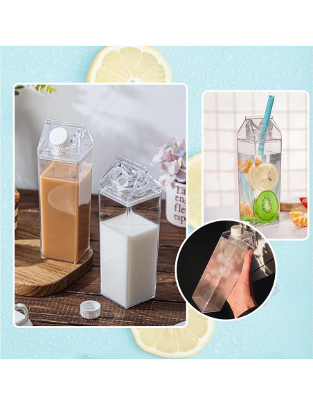 Paquete de 2 Botellas de Agua Reutilizables Canumer 500ml