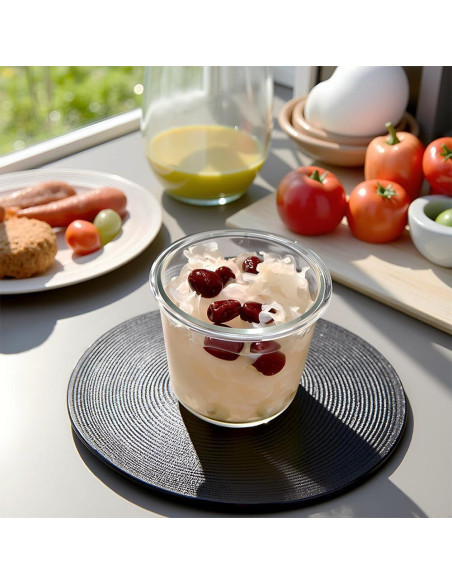 Contenedor de Almacenamiento de Sopa de Vidrio 680 ml - 2 Paquete Contenedor de Almacenamiento de Sopa de Vidrio 680 ml - 2 Paquete