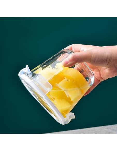 Contenedor de Almacenamiento de Sopa de Vidrio 680 ml - 2 Paquete Contenedor de Almacenamiento de Sopa de Vidrio 680 ml - 2 Paquete