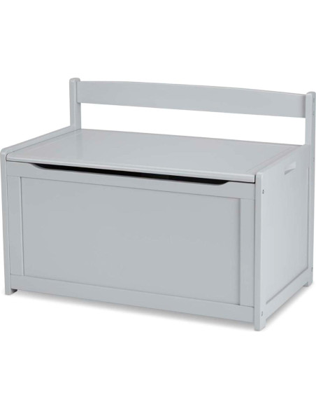 Cofre de Juguetes de Madera Melissa & Doug, Gris, 233.5L