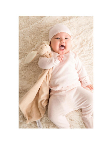 Conjunto de Gemelos Acurrucados Angel Dear Conejo Beige