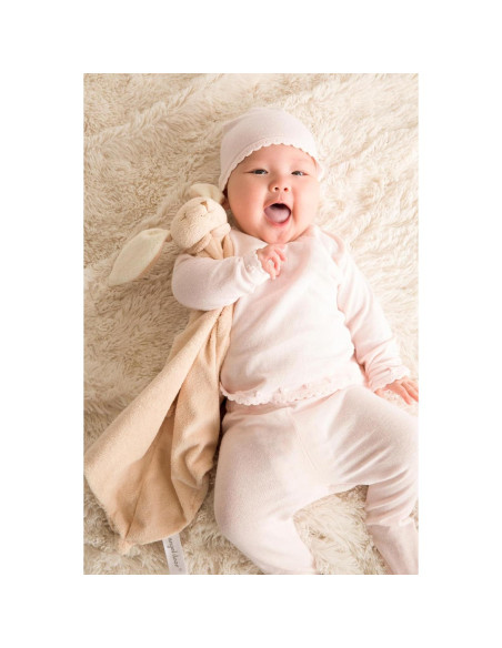 Conjunto de Gemelos Acurrucados Angel Dear Conejo Beige