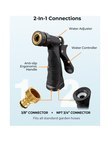 Pistola de Espuma ARTIPOLY para Lavado de Autos - Conexión a Manguera