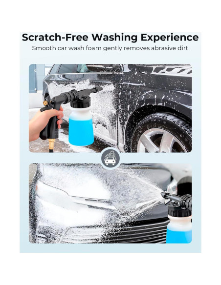 Pistola de Espuma ARTIPOLY para Lavado de Autos - Conexión a Manguera