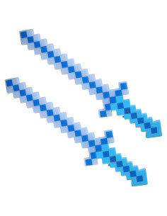Set de 2 Espadas Pixel LED Hunson 61 cm para Niños