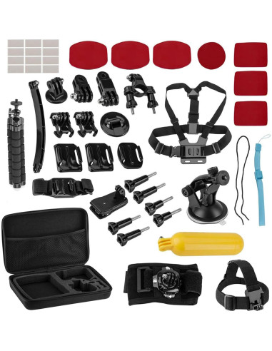 GoPro HERO13 Black - Cámara de Acción 5.3K60 + Accesorios 47 Pzas