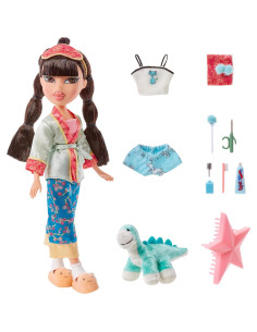Muñeca Bratz Jade Fiesta de Sueños con 2 Pijamas y Accesorios 2