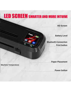 Impresora de Plantillas de Tatuaje Neebol MHT-500 Inalámbrica 2