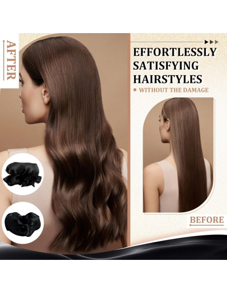 Juego de Rizadores de Cabello Sin Calor RYTABEE - 6 Piezas