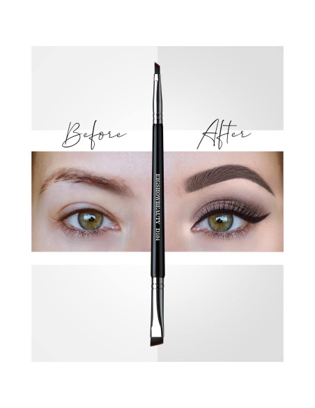 Brocha Doble Extremo para Cejas y Delineador EigshowBeauty D104