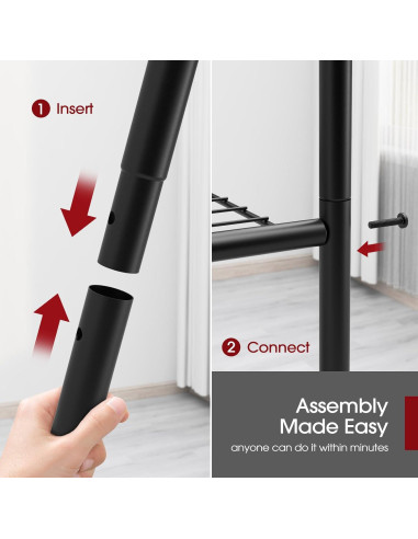 Estantes de Almacenamiento Sakugi 2 Piezas 5 Niveles 85.1x32cm