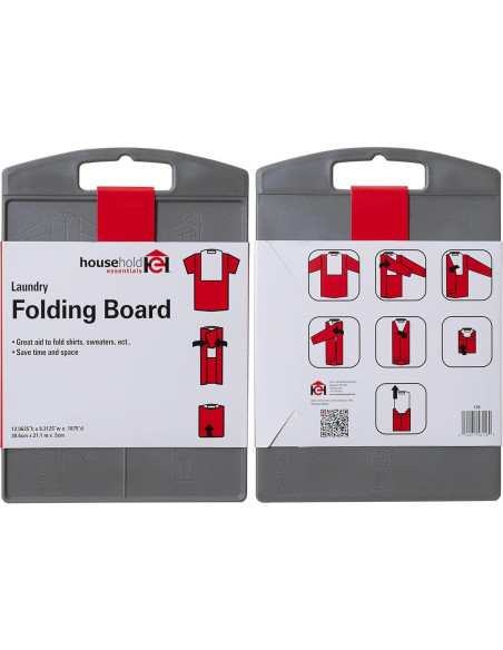 Tablero de Pliegue para Camisas Household Essentials 195 - Negro Tablero de Pliegue para Camisas Household Essentials 195 - Negro
