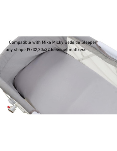 Sábanas de Cuna de Satén Tcmyyund 2 Paquetes 48x84 cm