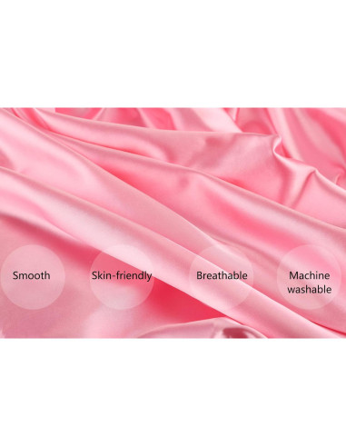 Sábanas de Cuna de Satén Tcmyyund 2 Paquetes 48x84 cm