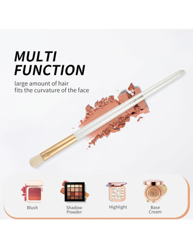 Brocha para Sombra de Ojos DUcare - Difuminado Fluffy Vegana